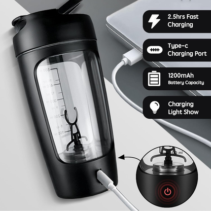 Automatic Protein Shaker Bottle